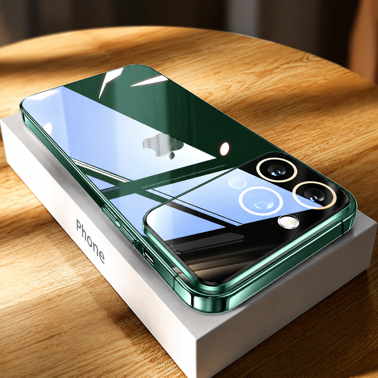 Premium iPhone Case MagSafe Compatible Clear Transparent Hard PC Cover Shockproof Silicone Bumper Camera Lens Protection Ultra Thin Full Coverage