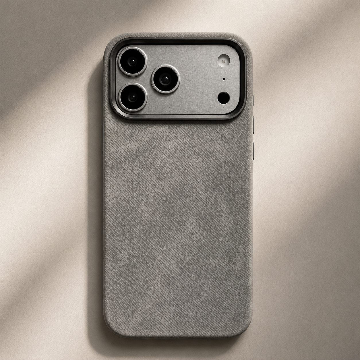 Premium iPhone Case MagSafe Compatible Fiber Leather Cover Invisible Magnetic Charging Matte Anti Fingerprint Shockproof Slim Non Slip Design
