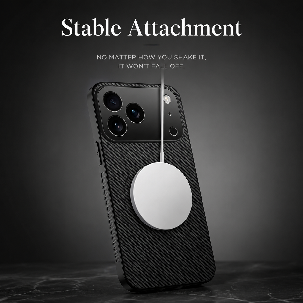 Premium iPhone Case MagSafe Compatible Luxury Carbon Fiber Leather Protective Cover Ultra Thin Magnetic Wireless Charging Shockproof Slim Full Coverage