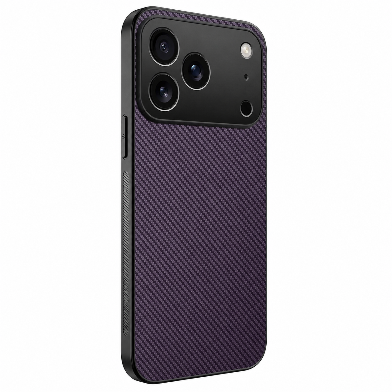 Premium iPhone Case MagSafe Compatible Luxury Carbon Fiber Leather Protective Cover Ultra Thin Magnetic Wireless Charging Shockproof Slim Full Coverage