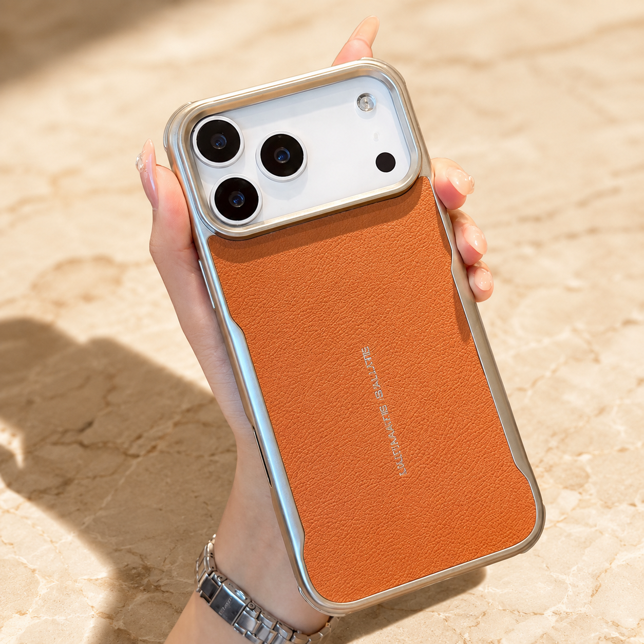 Premium iPhone Case MagSafe Compatible Luxury PU Leather Protective Cover Magnetic PC Frame Shockproof Anti Scratch Full Coverage Slim Design