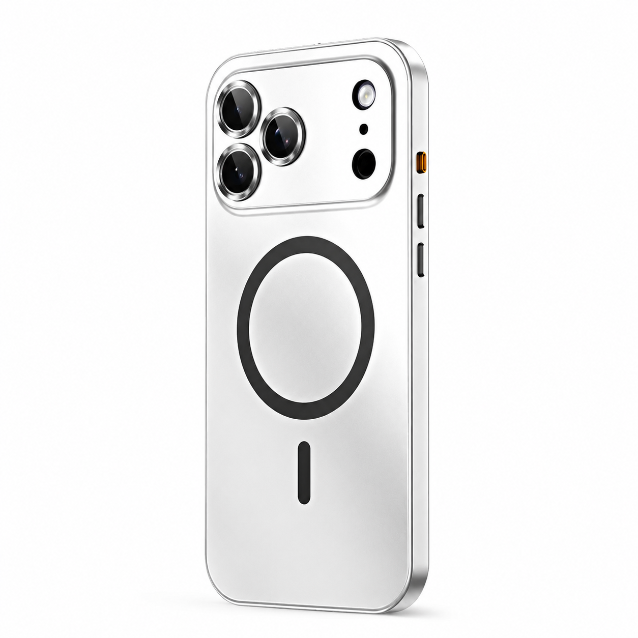 Premium iPhone Case MagSafe Compatible Magnetic Aluminum Frame Shockproof Cover PC Back Camera Lens Protection Ultra Thin Full Coverage