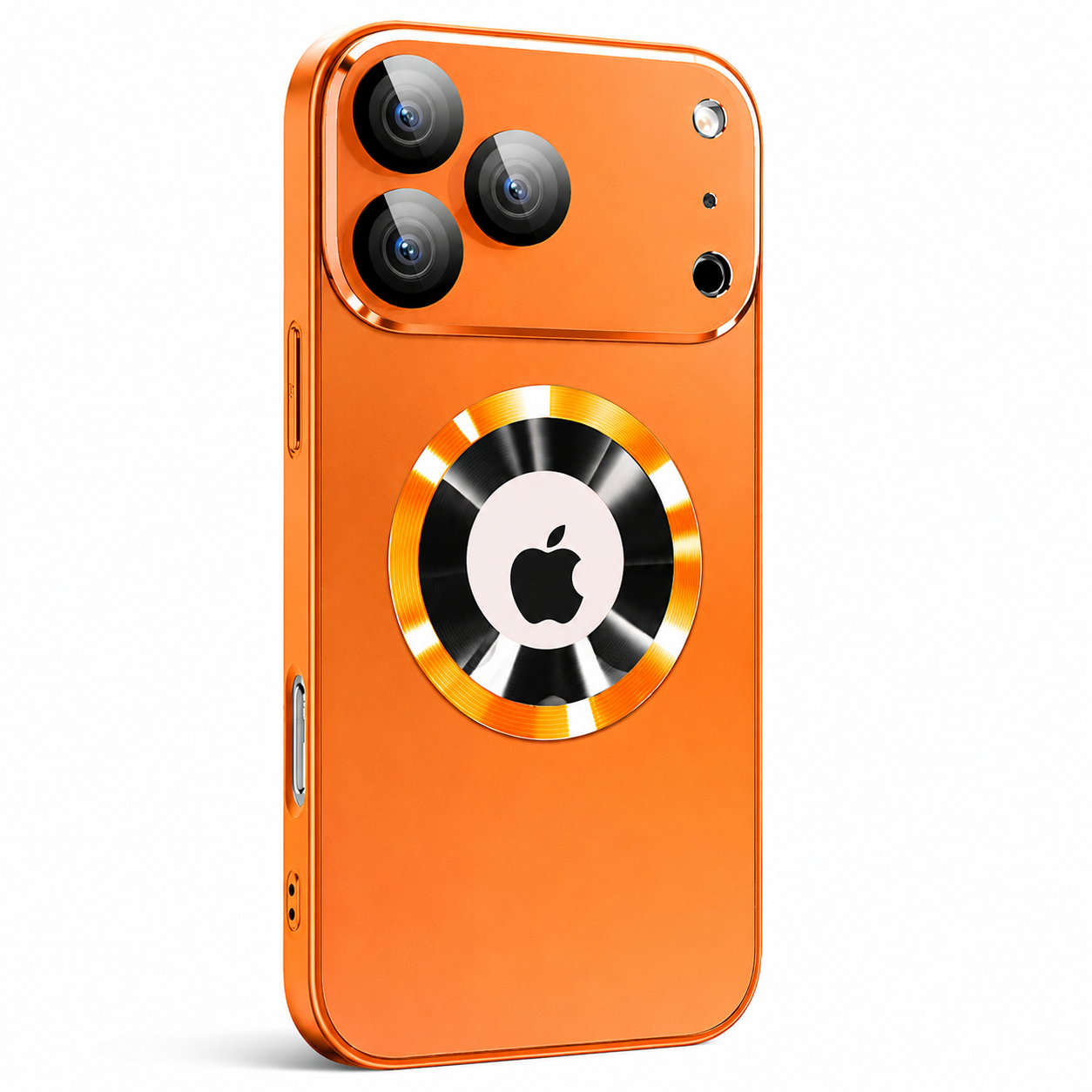 Premium iPhone Case MagSafe Compatible Magnetic Matte Titanium Alloy Cover Camera Lens Protection Shockproof Slim Full Coverage Design