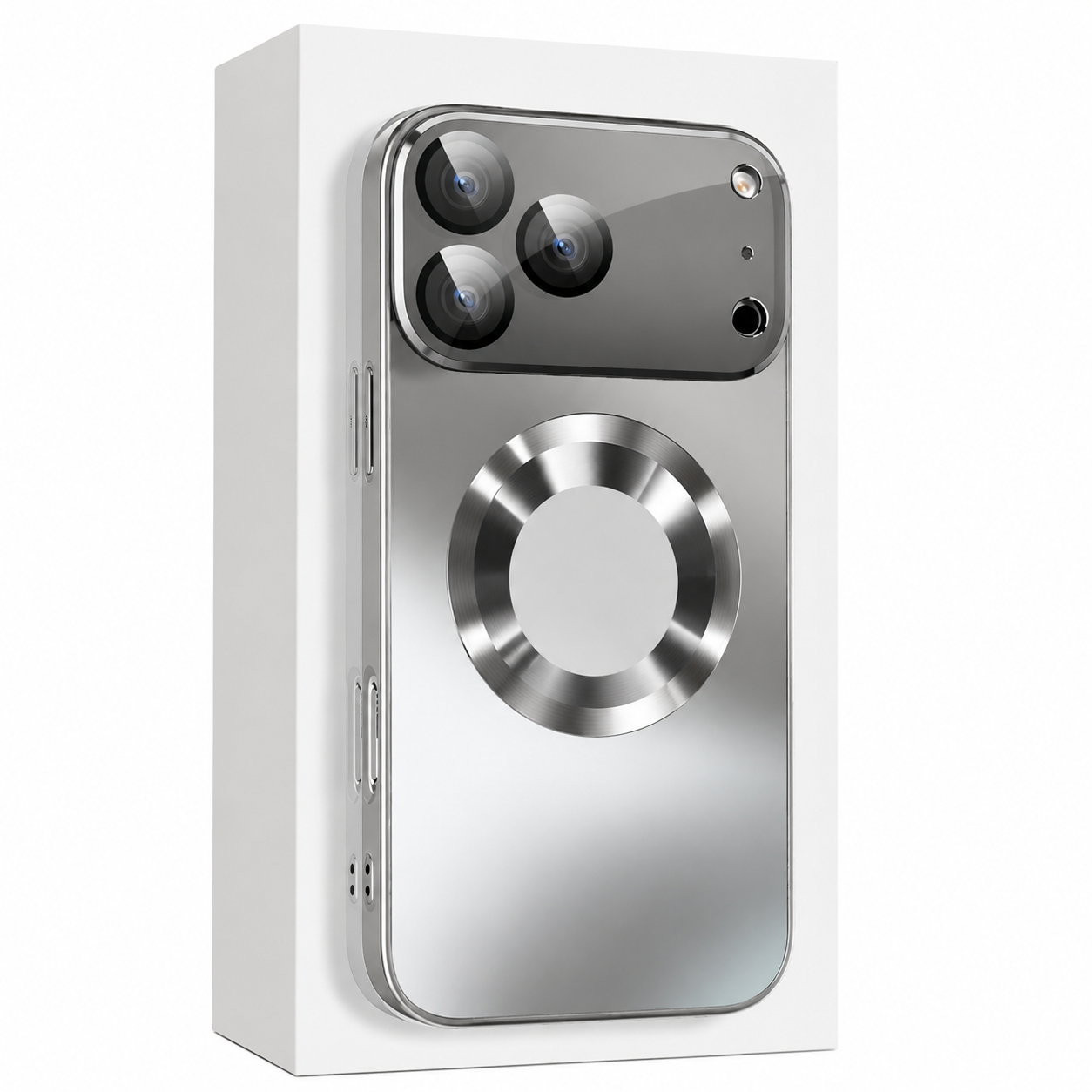 Premium iPhone Case MagSafe Compatible Magnetic Matte Titanium Alloy Cover Camera Lens Protection Shockproof Slim Full Coverage Design