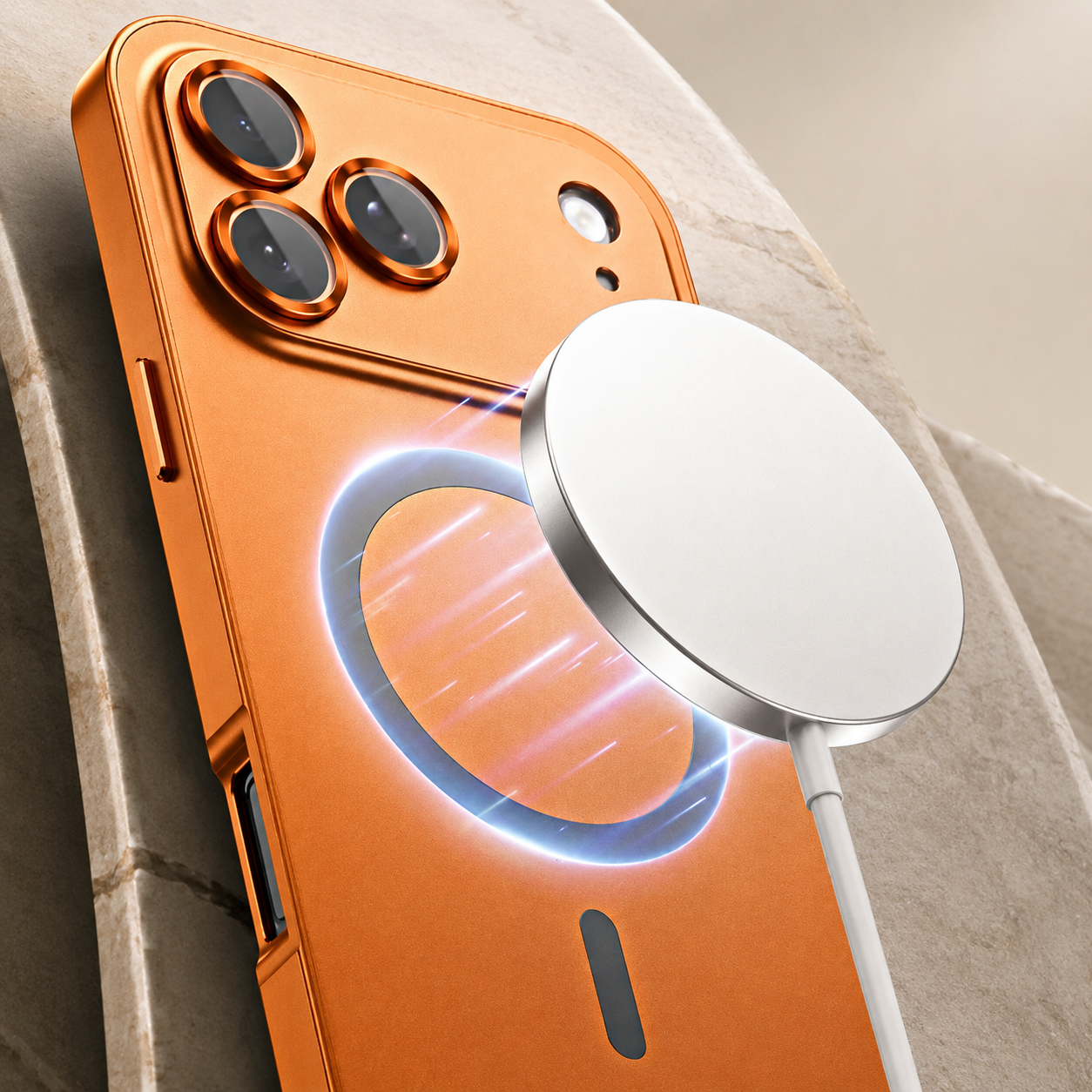 Premium iPhone Case MagSafe Compatible Magnetic Protective Cover Aluminum Metal Frame PC Back Shockproof Camera Lens Guard Ultra Thin Full Protection Design