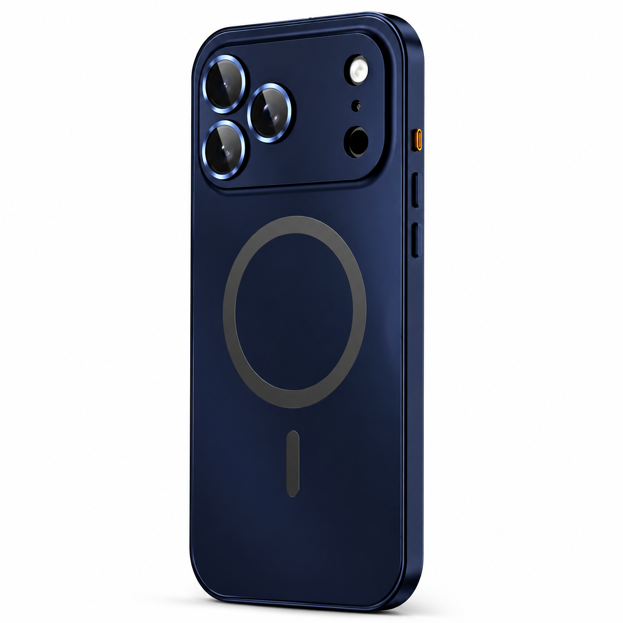 Premium iPhone Case MagSafe Compatible Magnetic Protective Cover Aluminum Metal Frame PC Back Shockproof Camera Lens Guard Ultra Thin Full Protection Design