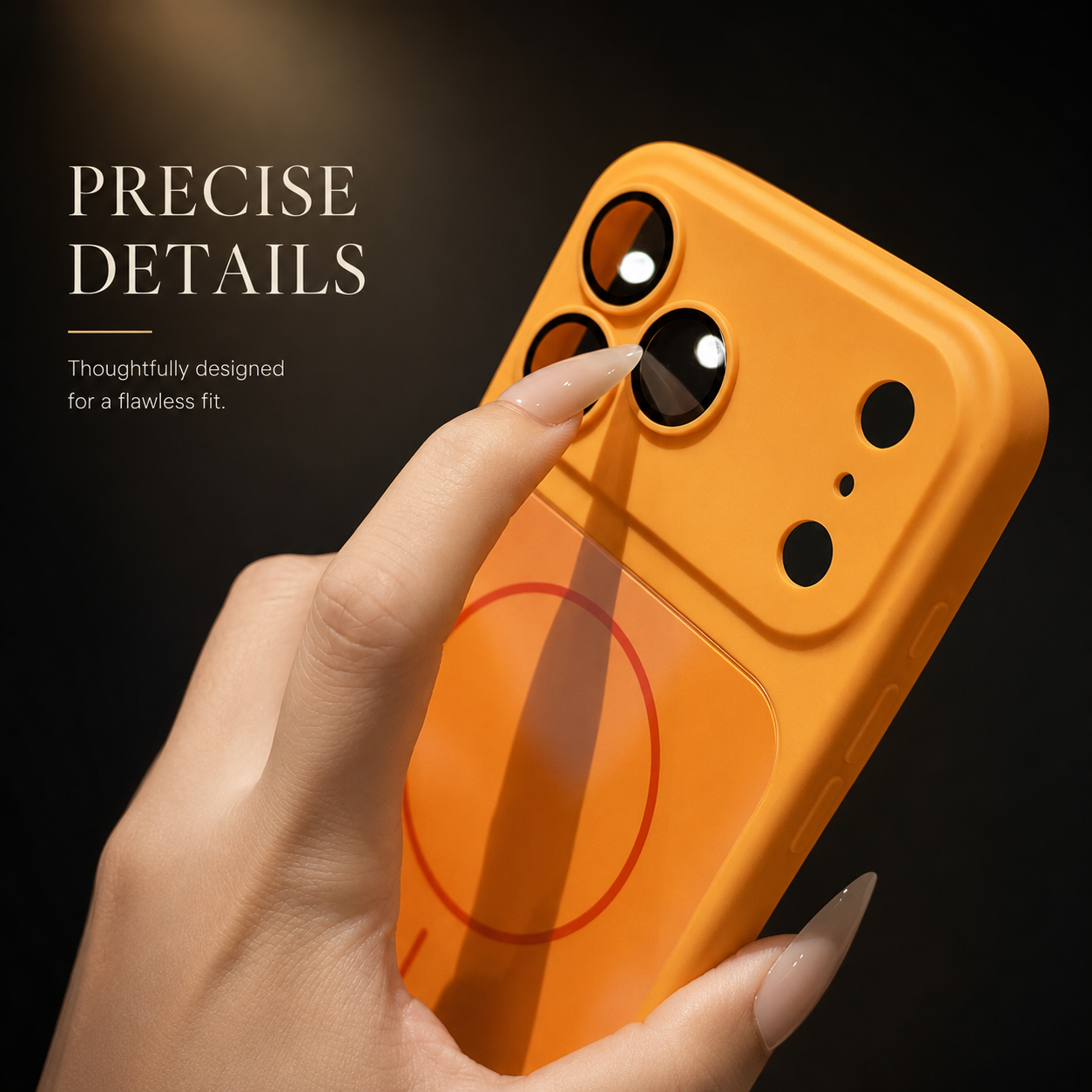 Premium iPhone Case MagSafe Compatible Matte Protective Cover Shockproof Glass Camera Lens Guard Anti Fingerprint Camera Control Full Coverage