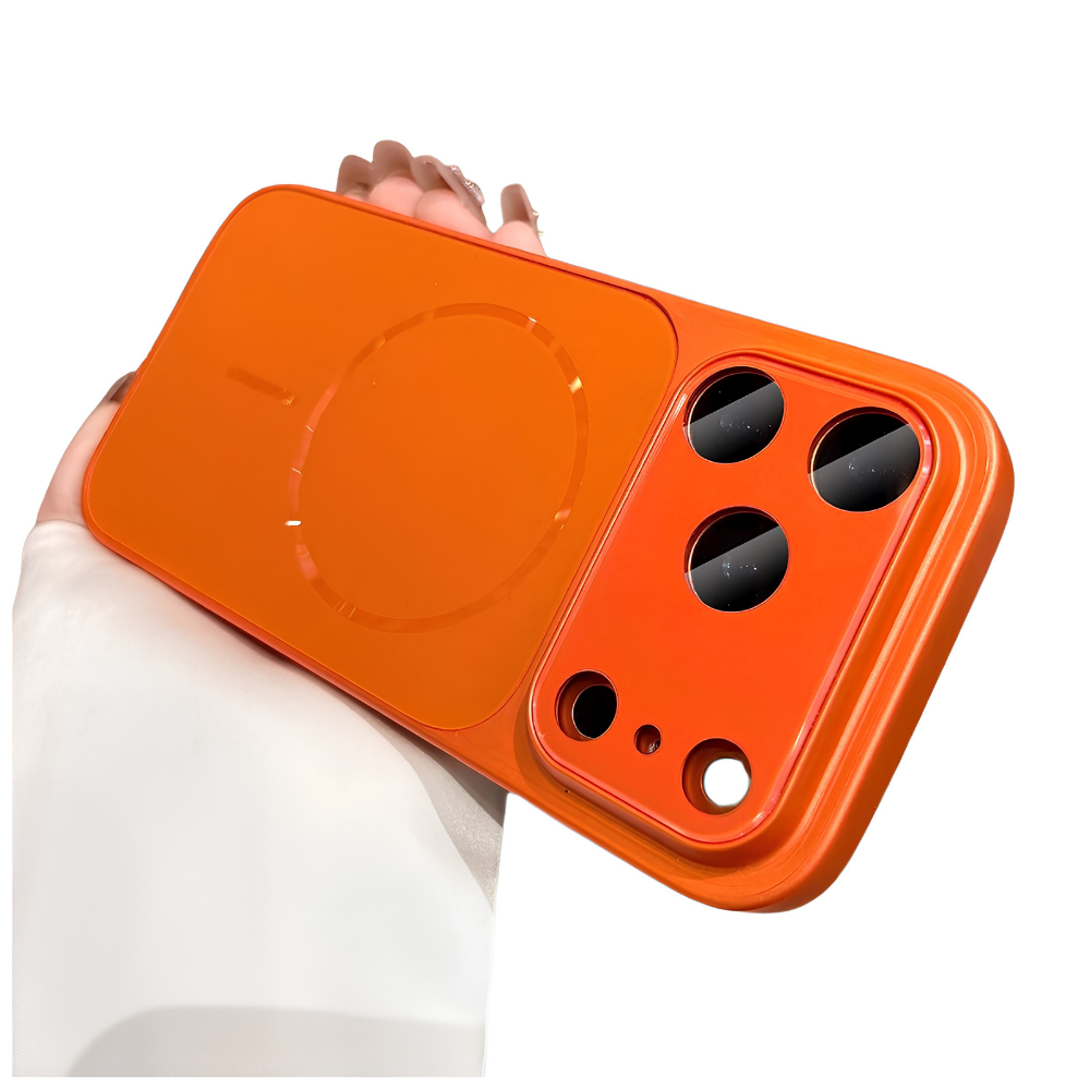 Premium iPhone Case MagSafe Compatible Matte Protective Cover Shockproof Glass Camera Lens Guard Anti Fingerprint Camera Control Full Coverage