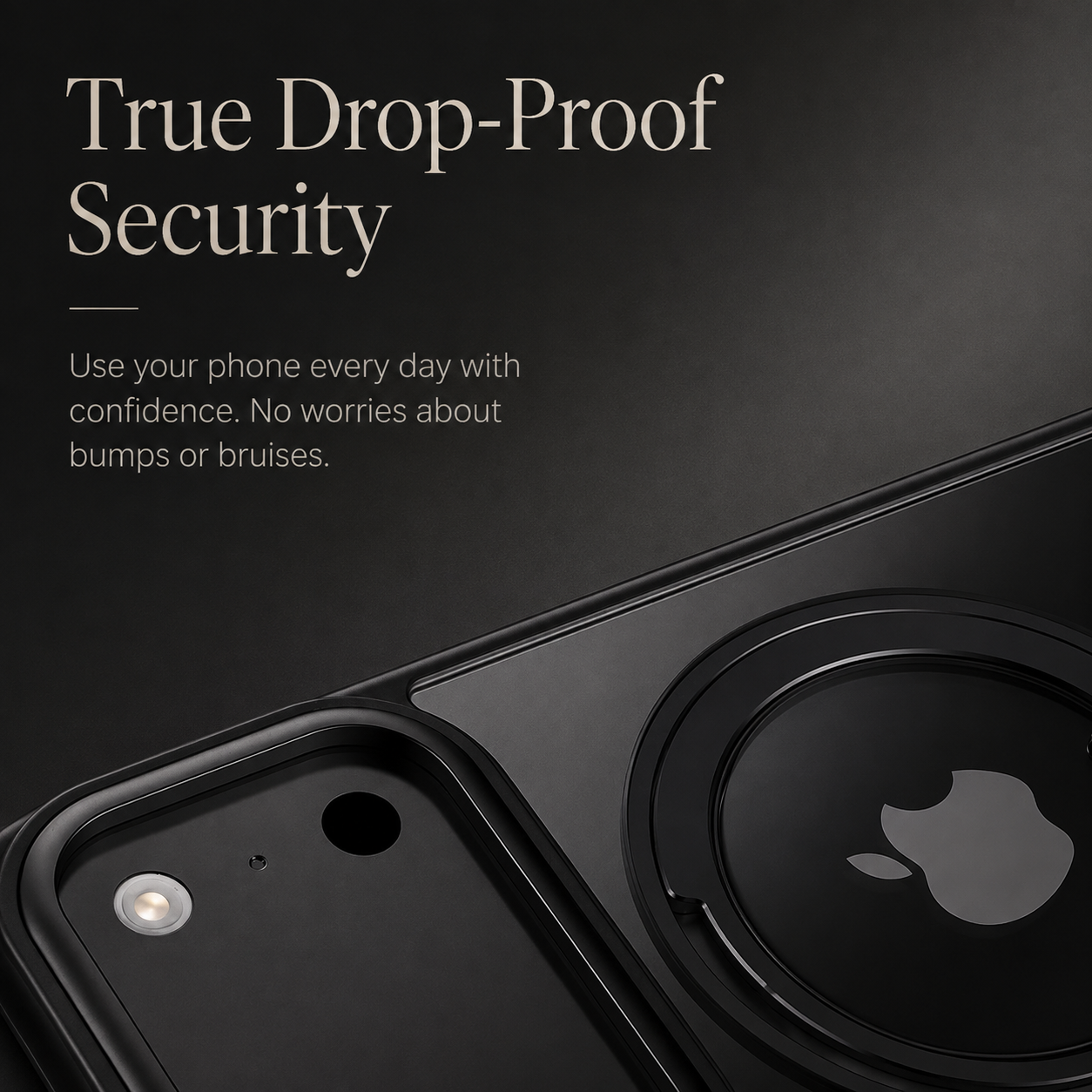 Premium iPhone Case MagSafe Compatible Mechanical Rotating Stand Shockproof Protective Cover Metal PC TPU Camera Lens Protection Full Coverage