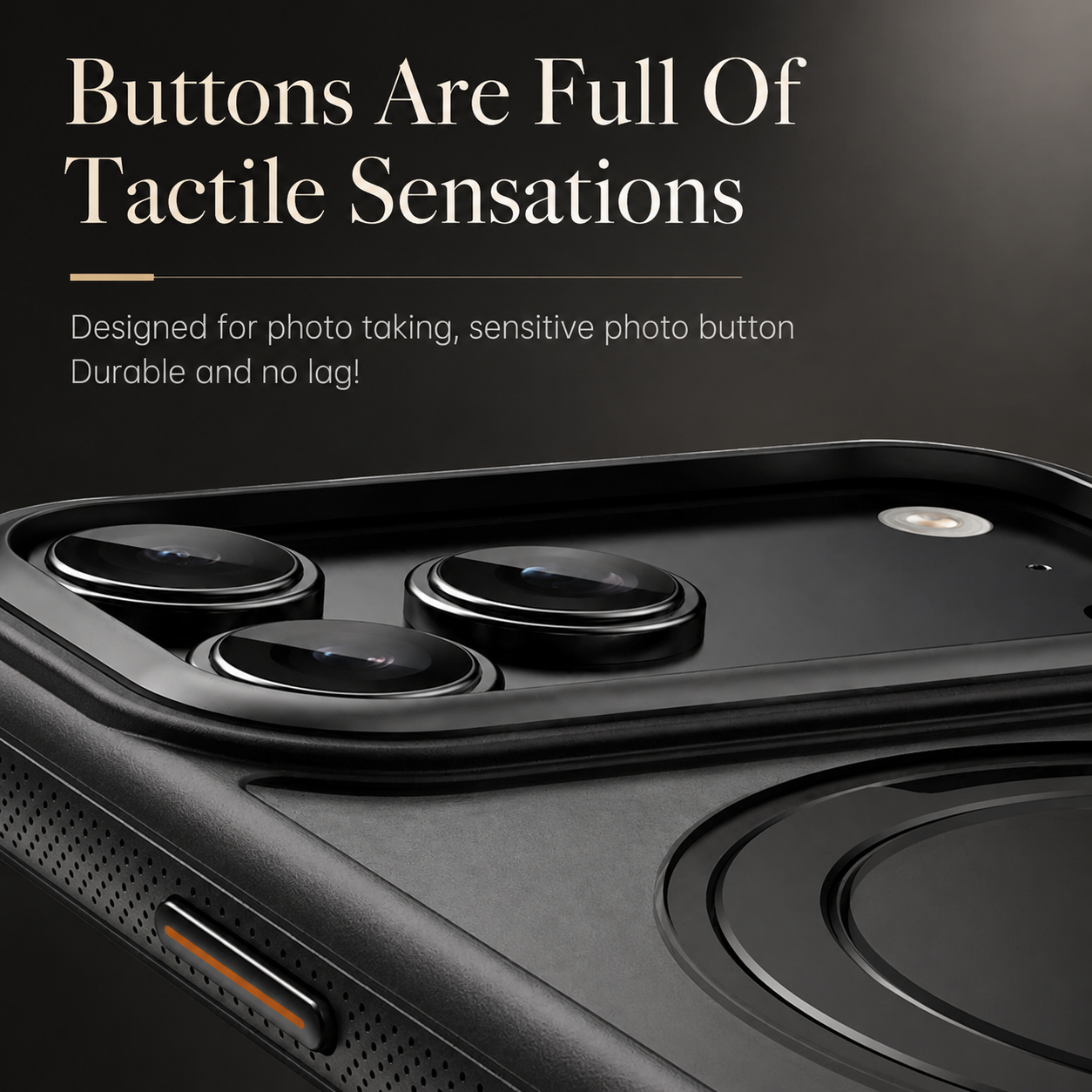 Premium iPhone Case MagSafe Compatible Mechanical Rotating Stand Shockproof Protective Cover Metal PC TPU Camera Lens Protection Full Coverage