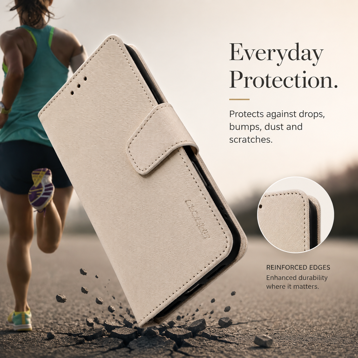 Premium iPhone Case MagSafe Compatible PU Leather Wallet Cover Magnetic Shockproof Protective Case Card Holder Anti Scratch Full Coverage Slim Design