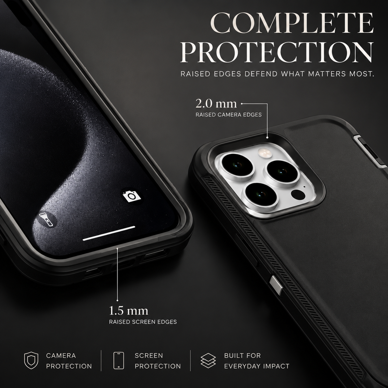 Premium iPhone Case MagSafe Compatible Protective Cover Camera Lens Protection Shockproof Anti Scratch Anti Fingerprint Rugged Armor PC TPU Anti Slip Full Coverage