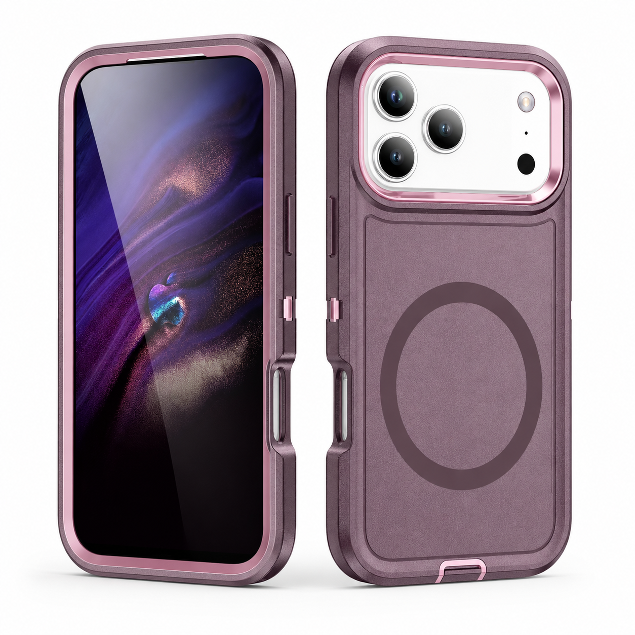 Premium iPhone Case MagSafe Compatible Protective Cover Camera Lens Protection Shockproof Anti Scratch Anti Fingerprint Rugged Armor PC TPU Anti Slip Full Coverage