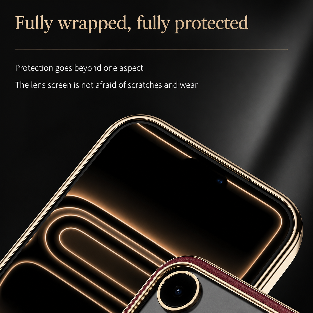 Premium iPhone Case MagSafe Compatible Protective Cover Camera Lens Protection Shockproof Genuine Cowhide Leather Magnetic Ring Holder Anti Scratch Full Coverage