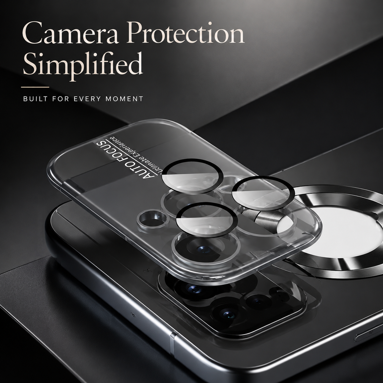 Premium iPhone Case MagSafe Compatible Protective Cover Camera Lens Protection Shockproof Glass Back Magnetic Wireless Charging Anti Fingerprint Slim Full Coverage