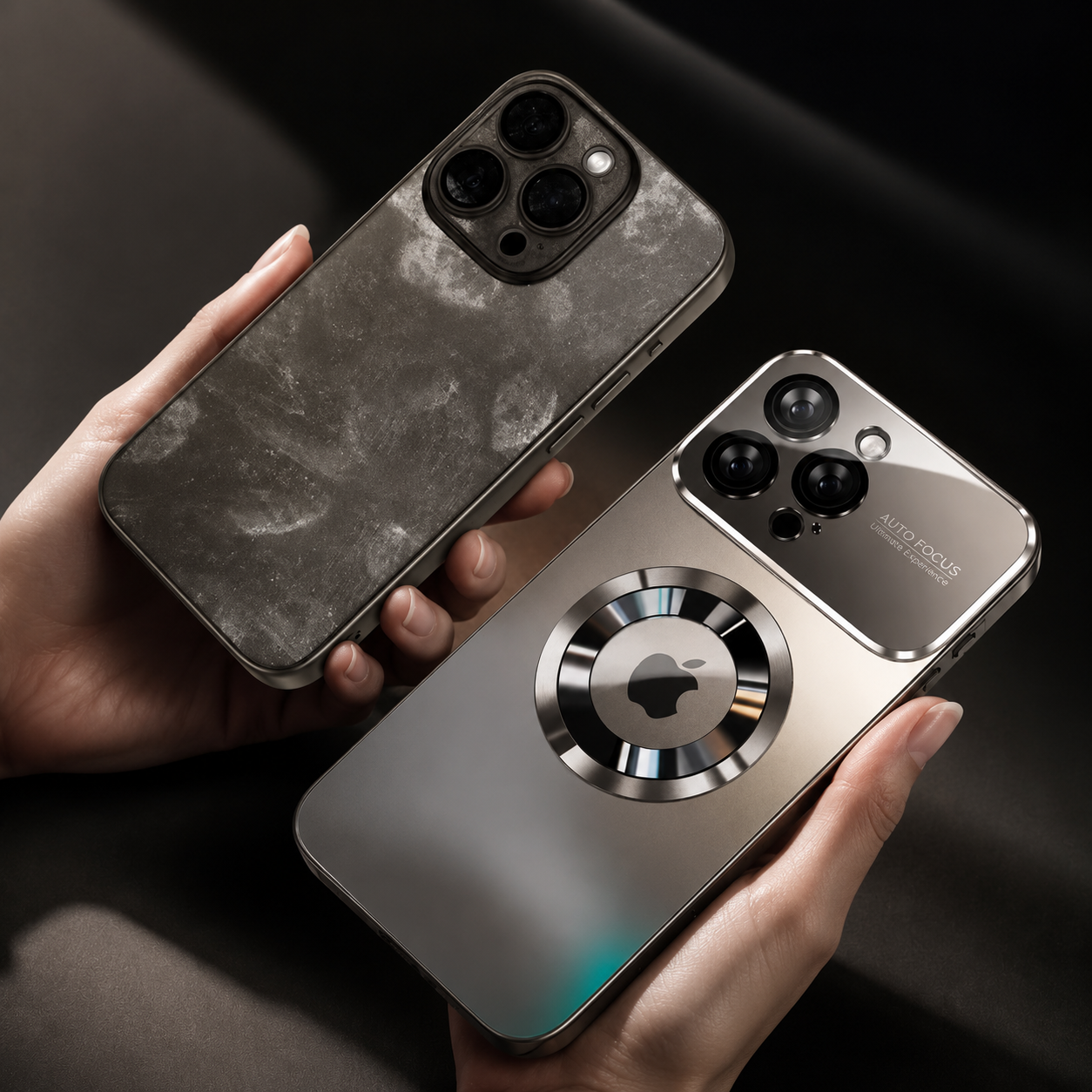 Premium iPhone Case MagSafe Compatible Protective Cover Camera Lens Protection Shockproof Glass Back Magnetic Wireless Charging Anti Fingerprint Slim Full Coverage