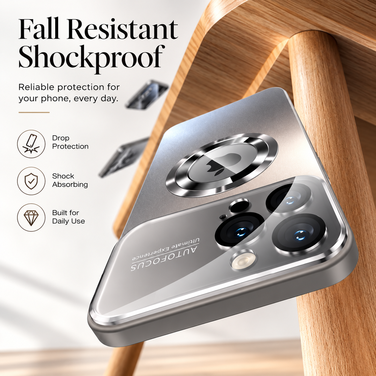 Premium iPhone Case MagSafe Compatible Protective Cover Camera Lens Protection Shockproof Glass Back Magnetic Wireless Charging Anti Fingerprint Slim Full Coverage