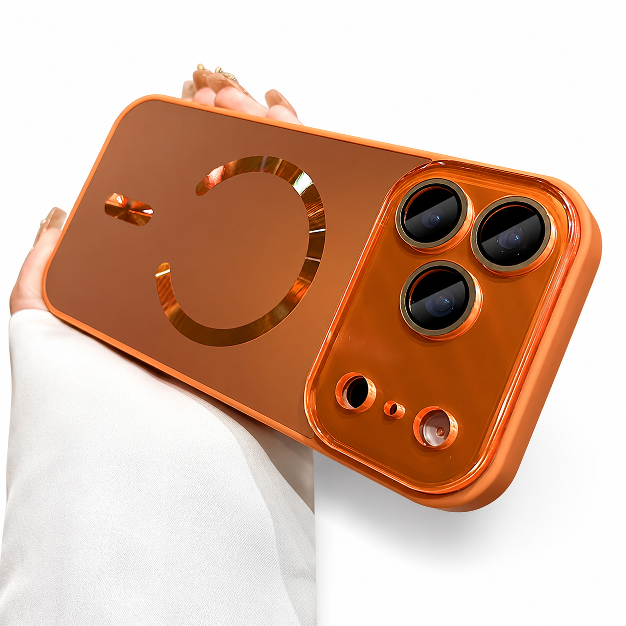 Premium iPhone Case MagSafe Compatible Protective Cover Camera Lens Protection Shockproof Matte Glass Magnetic Anti Fingerprint PC TPU Slim Full Coverage