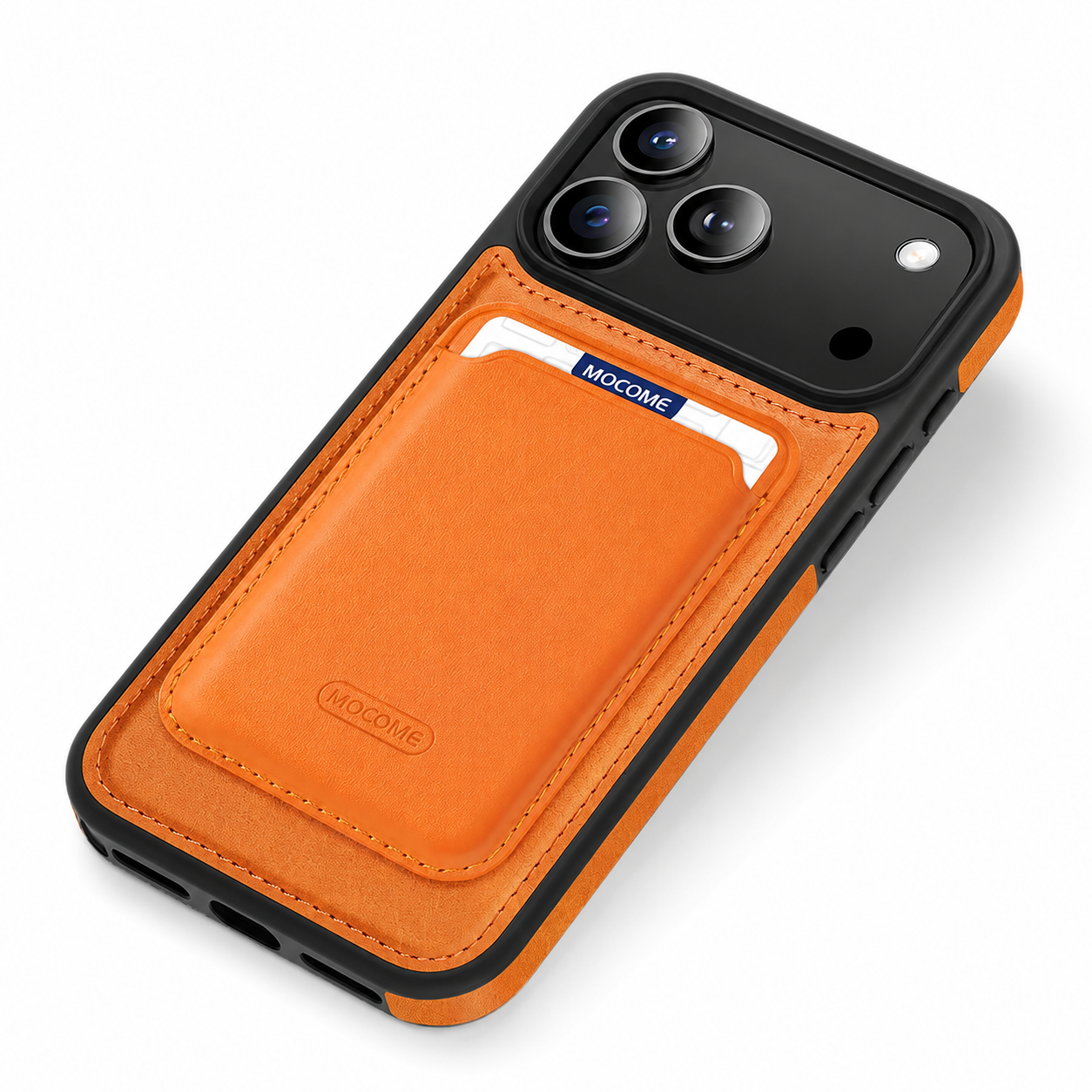 Premium iPhone Case MagSafe Compatible Protective Cover Camera Lens Protection Shockproof RFID Leather Wallet Card Holder Anti Scratch Full Coverage