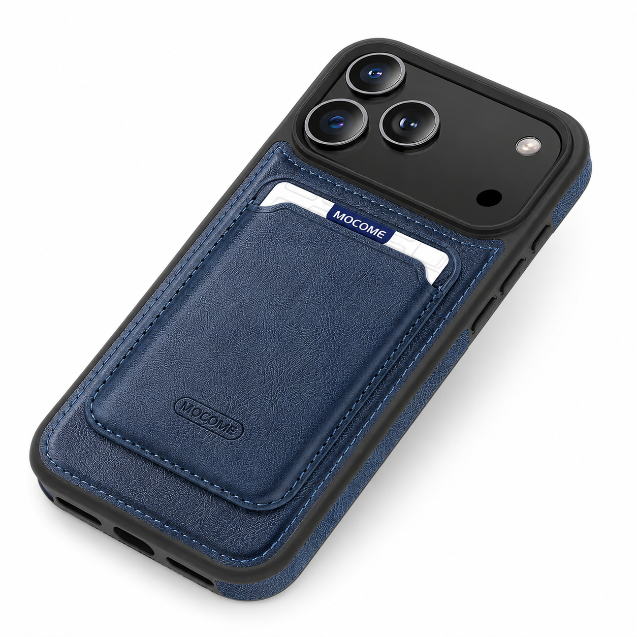 Premium iPhone Case MagSafe Compatible Protective Cover Camera Lens Protection Shockproof RFID Leather Wallet Card Holder Anti Scratch Full Coverage