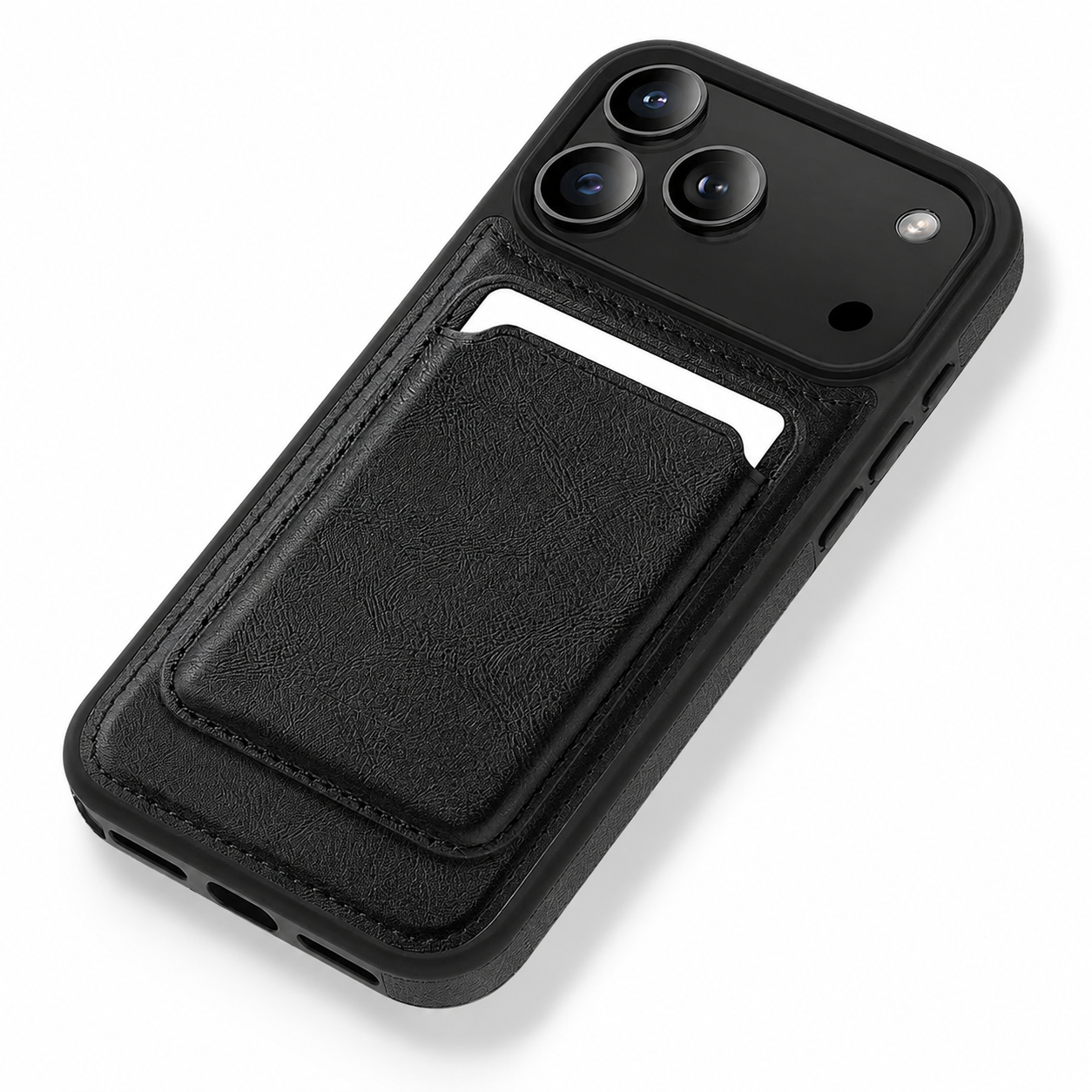 Premium iPhone Case MagSafe Compatible Protective Cover Camera Lens Protection Shockproof RFID Leather Wallet Card Holder Anti Scratch Full Coverage