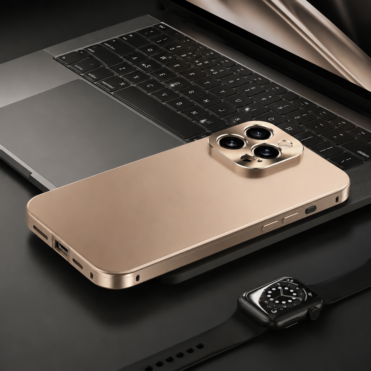 Premium iPhone Case MagSafe Compatible Protective Cover Camera Lens Protection Shockproof Titanium Alloy Magnetic Frame Anti Fingerprint Slim Full Coverage