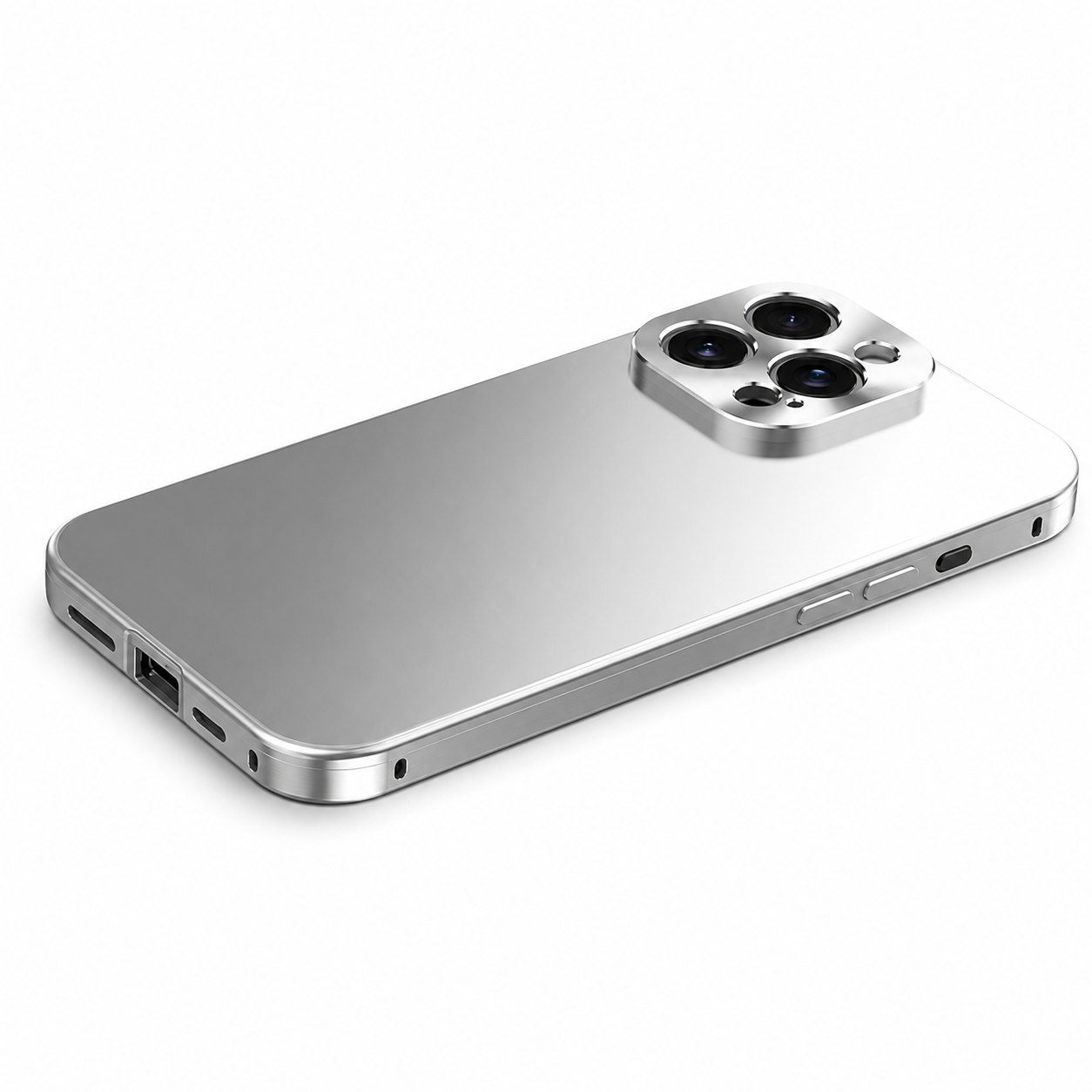 Premium iPhone Case MagSafe Compatible Protective Cover Camera Lens Protection Shockproof Titanium Alloy Magnetic Frame Anti Fingerprint Slim Full Coverage