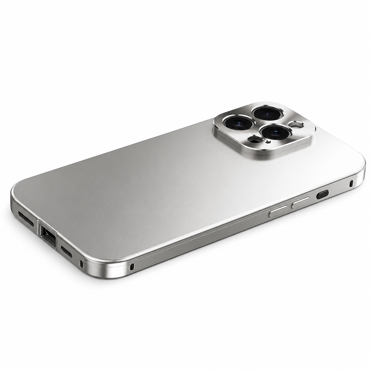Premium iPhone Case MagSafe Compatible Protective Cover Camera Lens Protection Shockproof Titanium Alloy Magnetic Frame Anti Fingerprint Slim Full Coverage