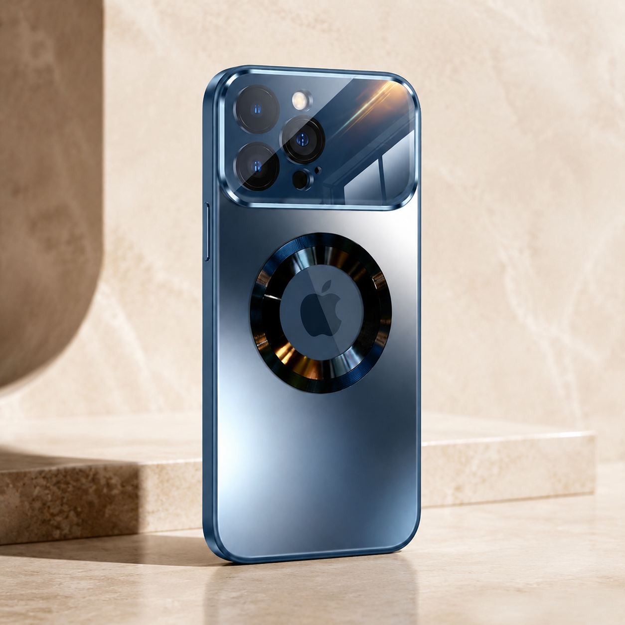 Premium iPhone Case MagSafe Compatible Tempered Glass Back Shockproof Protective Cover Camera Lens Protection Magnetic Wireless Charging Slim Full Coverage