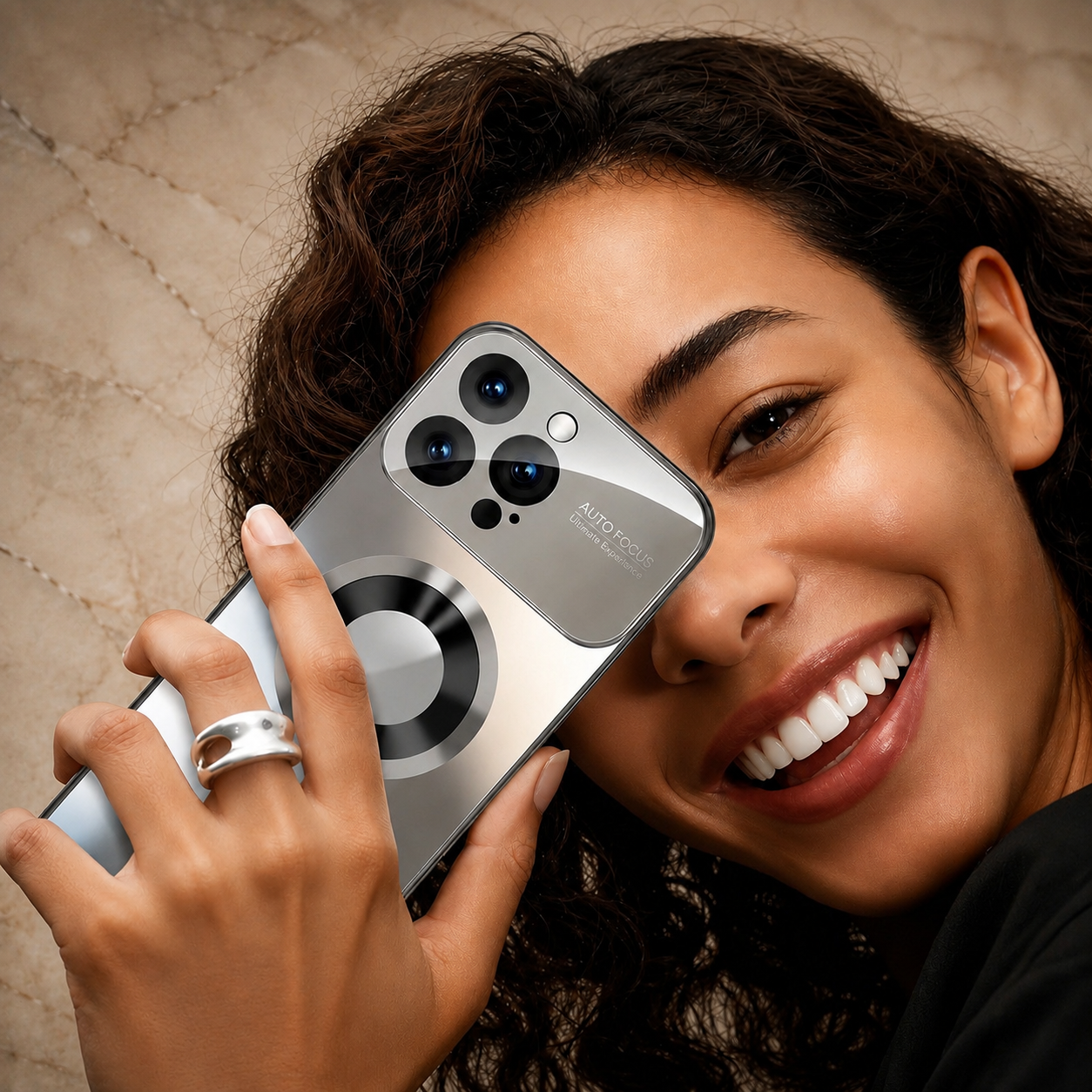 Premium iPhone Case MagSafe Compatible Tempered Glass Protective Cover Shockproof Camera Lens Protection Slim Anti Scratch Full Coverage
