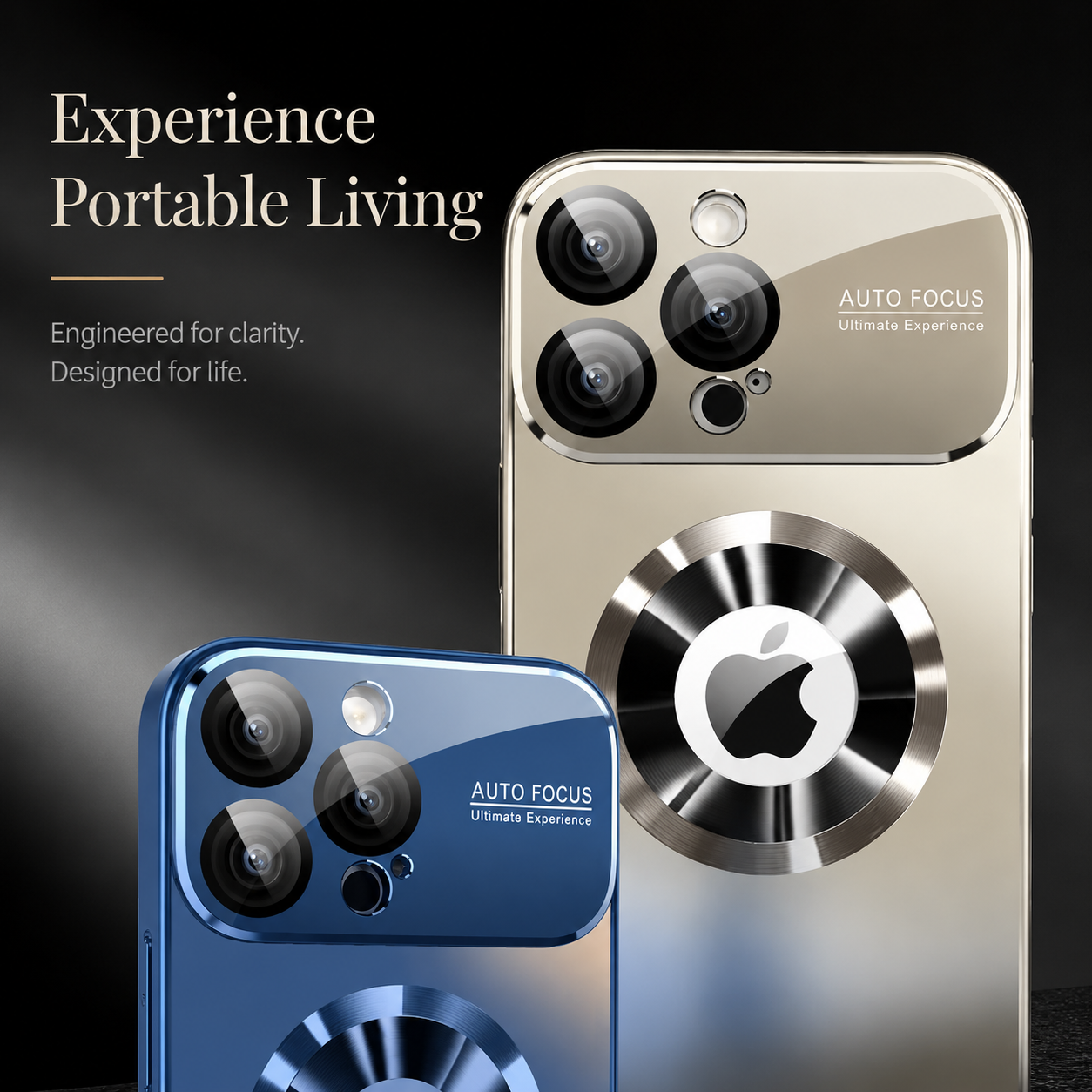 Premium iPhone Case MagSafe Compatible Titanium Matte Protective Cover Glass Camera Lens Protection Shockproof Anti Fingerprint Scratch Resistant Slim Full Coverage