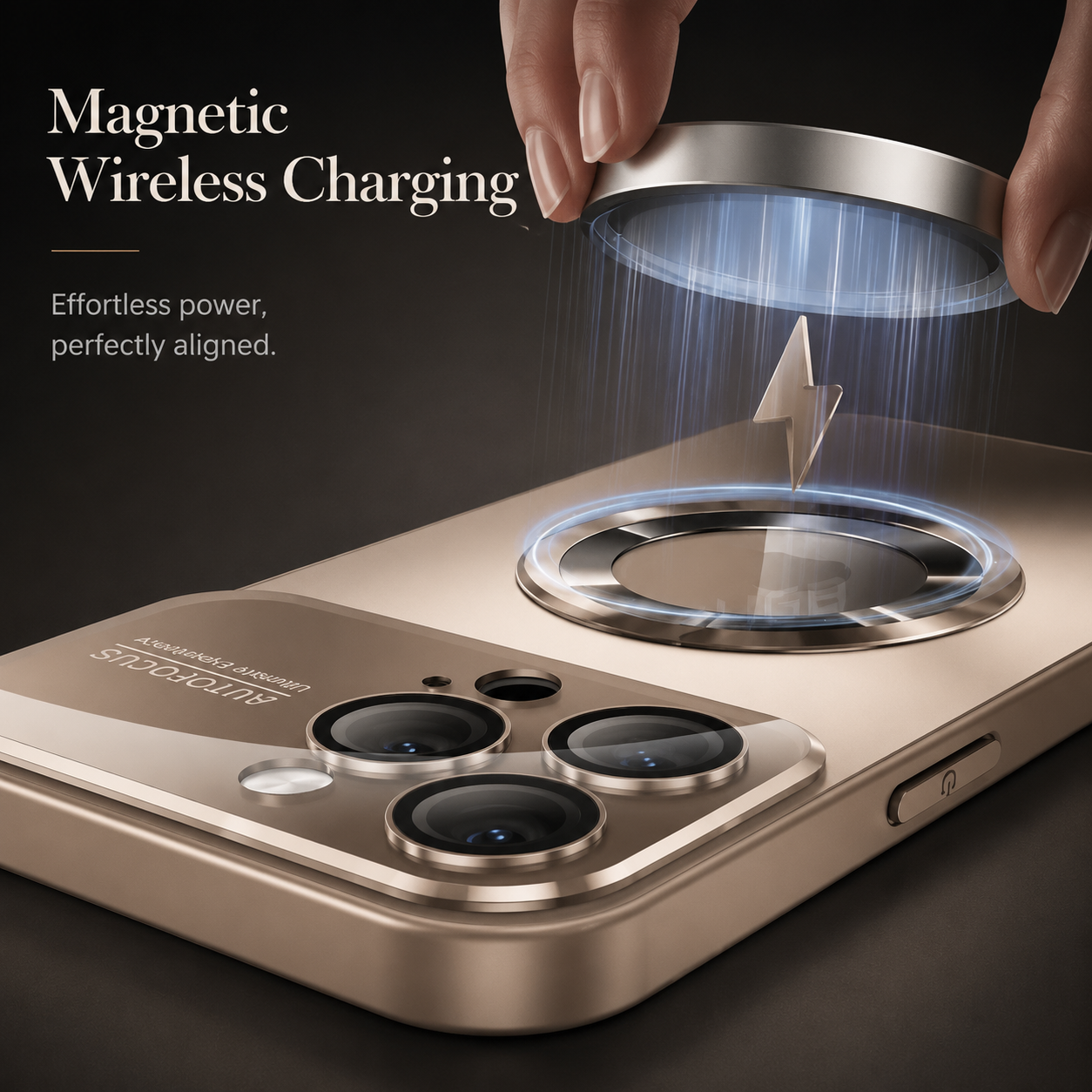 Premium iPhone Case MagSafe Compatible Titanium Metallic Matte Cover Camera Lens Protection Shockproof PC Silicone Anti Scratch Slim Full Coverage Design