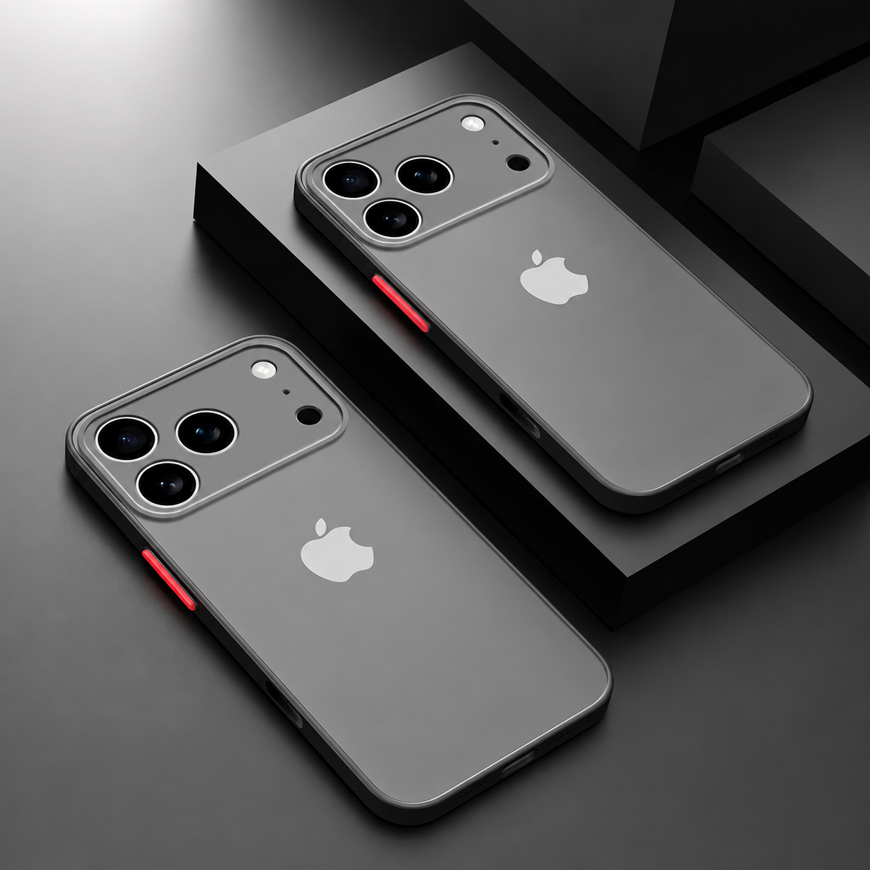 Premium iPhone Case MagSafe Compatible Translucent Matte Armor Cover Shockproof TPU PC Bumper Camera Lens Protection Slim Design