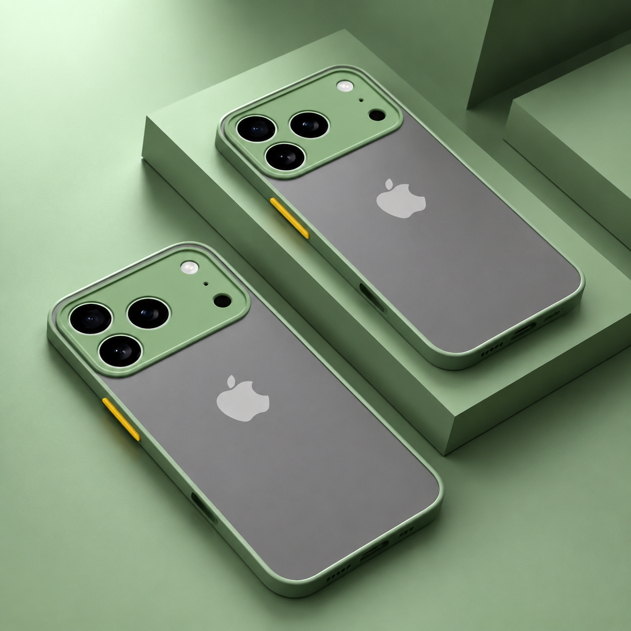 Premium iPhone Case MagSafe Compatible Translucent Matte Armor Cover Shockproof TPU PC Bumper Camera Lens Protection Slim Design