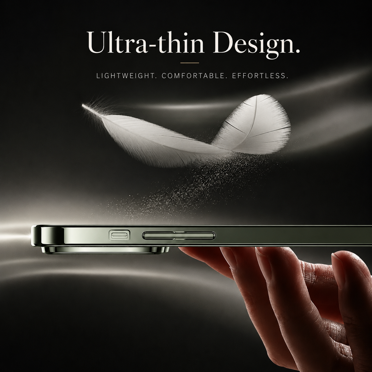 Premium iPhone Case MagSafe Compatible Transparent Acrylic Protective Cover Shockproof Tempered Camera Protection Anti Scratch Clear Slim Design