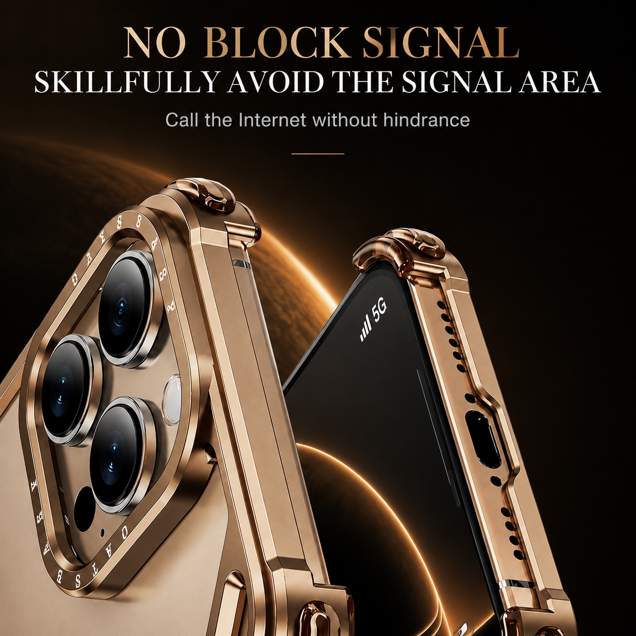 Premium iPhone Case MagSafe Compatible Ultra Thin Aluminum Metal Bumper Protective Cover Shockproof Edge Protection Wireless Charging Anti Scratch Lightweight Design
