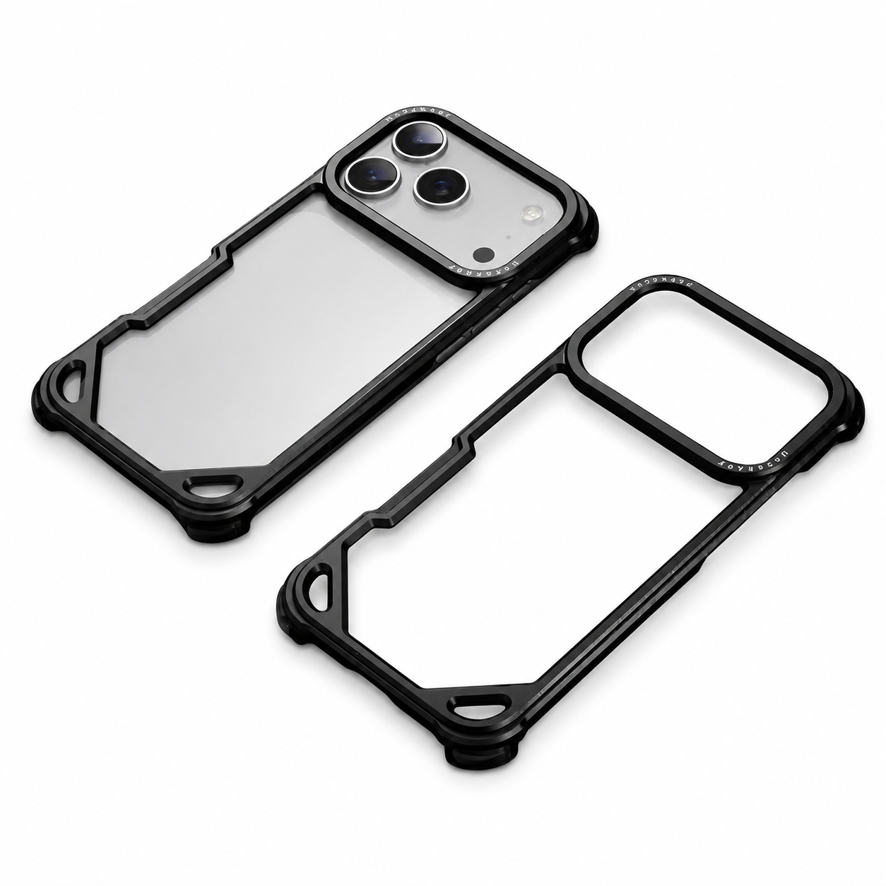 Premium iPhone Case MagSafe Compatible Ultra Thin Aluminum Metal Bumper Protective Cover Shockproof Edge Protection Wireless Charging Anti Scratch Lightweight Design