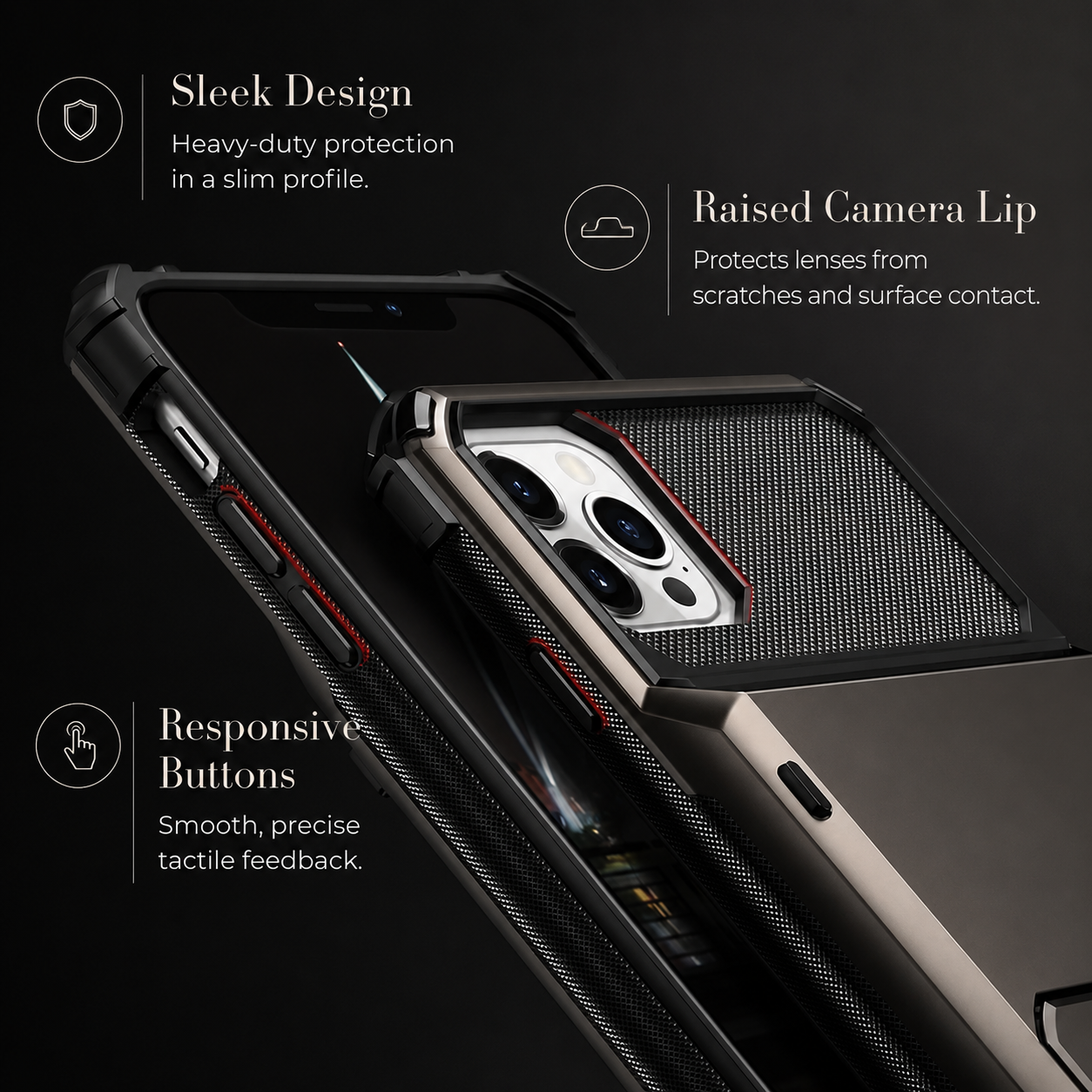 Premium iPhone Case MagSafe Compatible Wallet Cover Card Holder Magnetic Shockproof Protective Case Ultra Thin Camera Protection 4 Card Slot Full Coverage