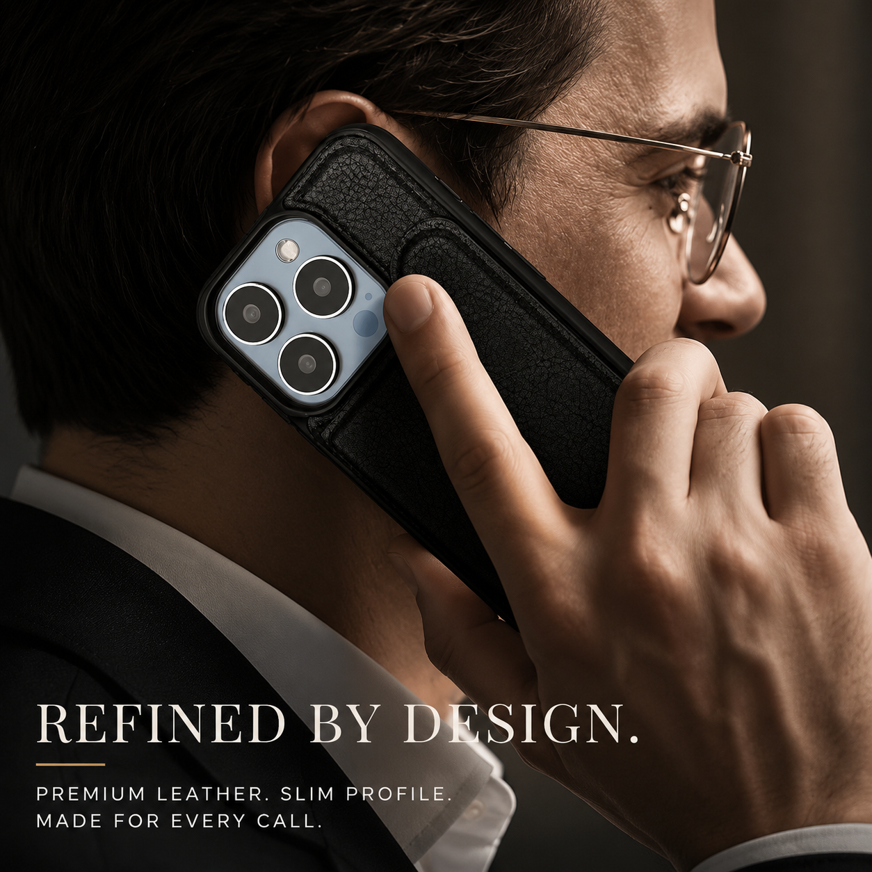 Premium iPhone Case MagSafe Magnetic Flip Wallet Leather Cover Card Holder Shockproof Anti Fingerprint Protective Design Full Access Slim Durable