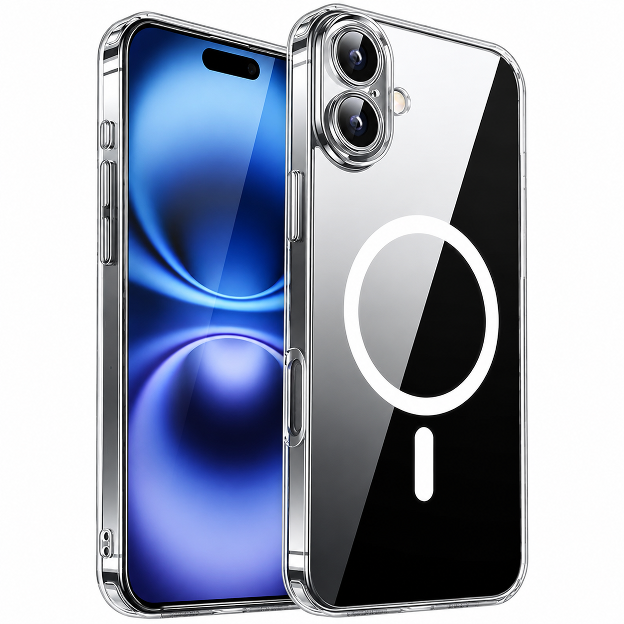 Premium iPhone Case Magnetic Armor Shockproof Cover MagSafe Compatible Matte Translucent Protective Case Wireless Charging Slim Full Coverage Design