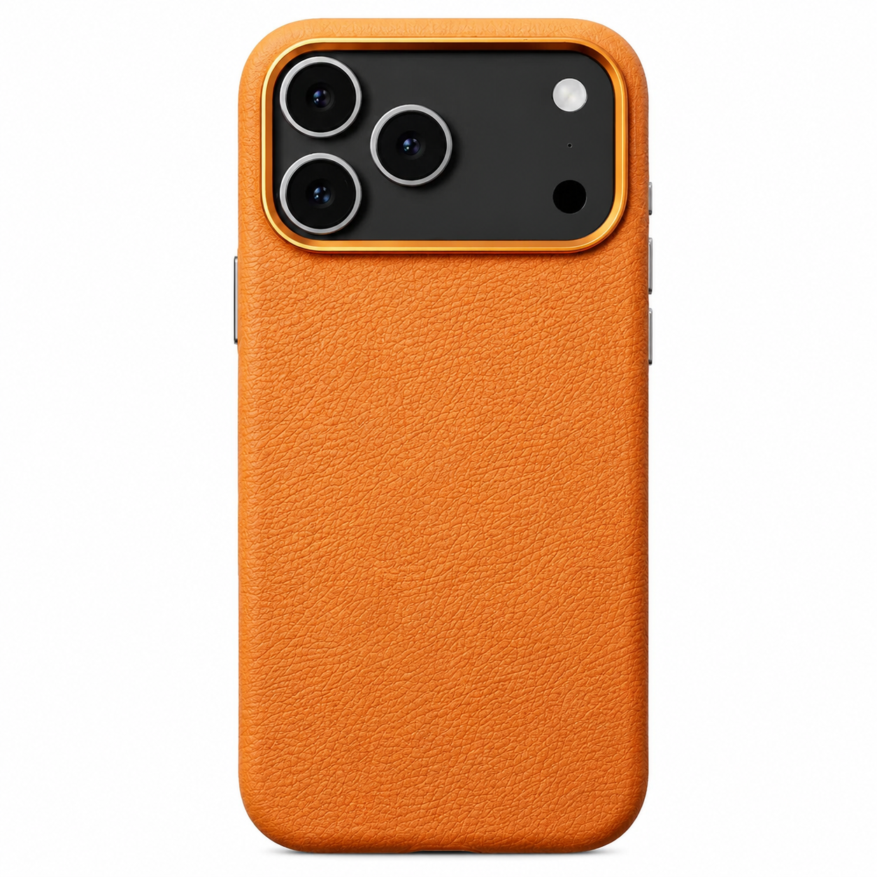Premium iPhone Case Magnetic Leather Protective Cover MagSafe Compatible Wireless Charging Shockproof Anti Fingerprint Camera Button Access Full Coverage