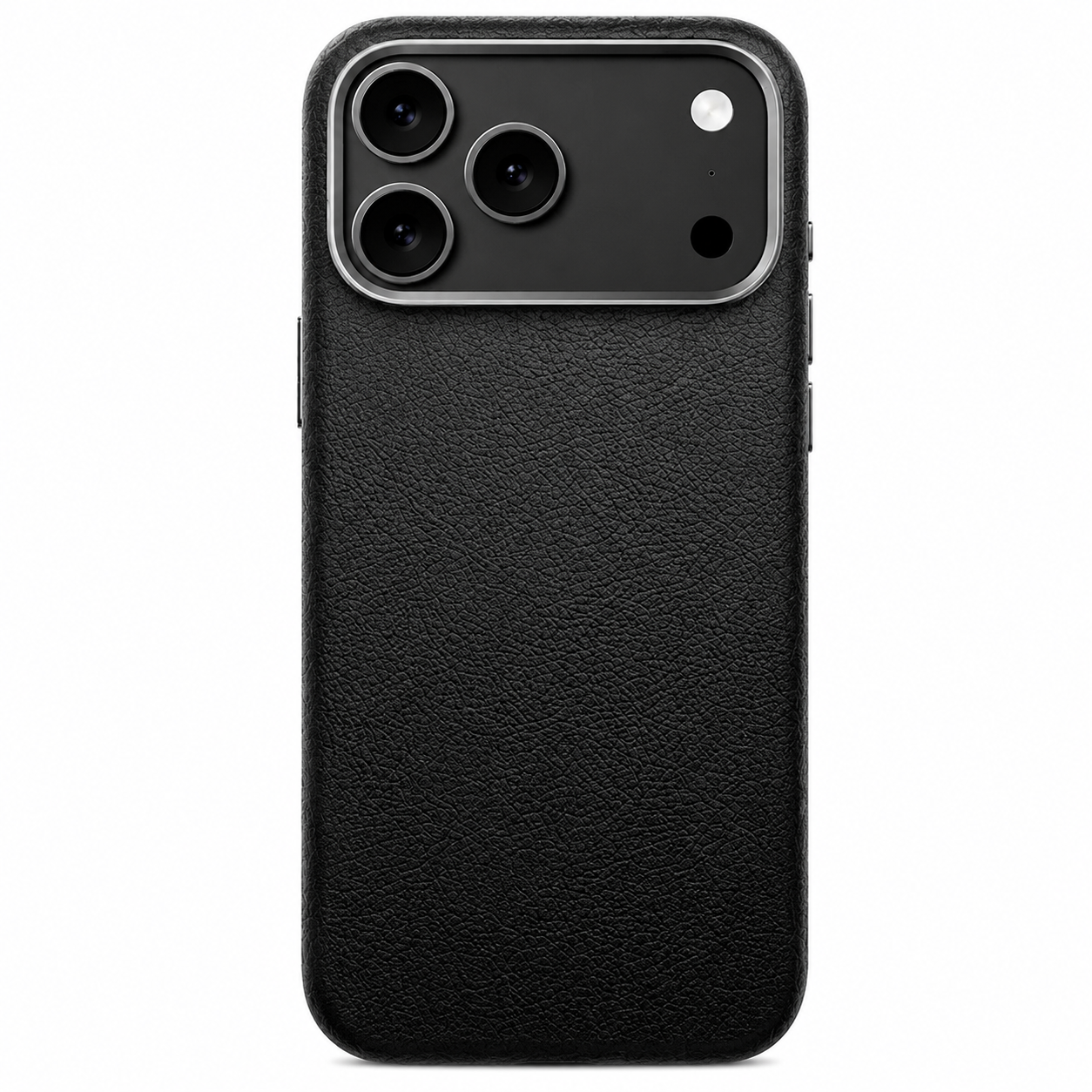 Premium iPhone Case Magnetic Leather Protective Cover MagSafe Compatible Wireless Charging Shockproof Anti Fingerprint Camera Button Access Full Coverage