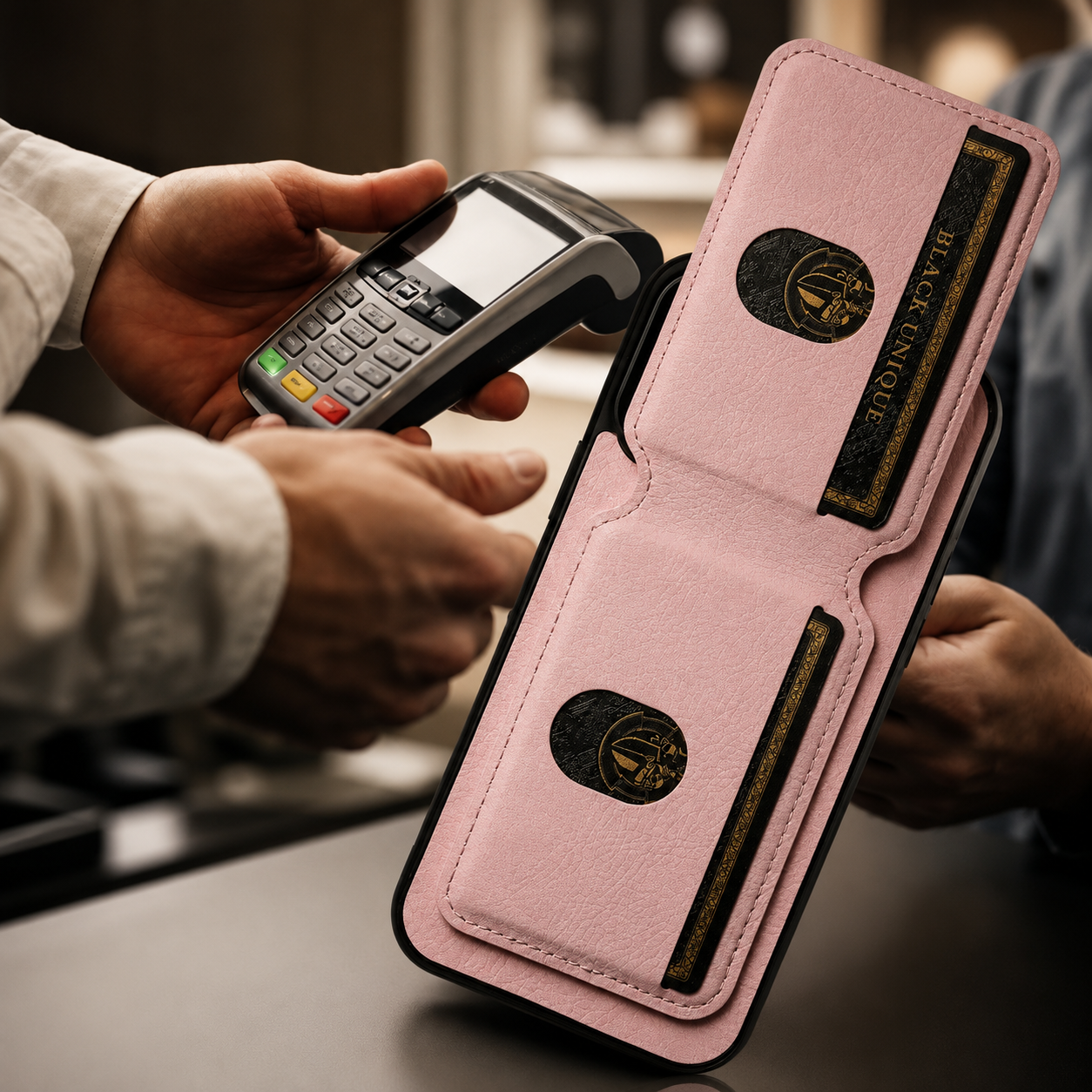 Premium iPhone Case Magnetic Leather Wallet Card Holder Protective Cover Camera Lens Protection Anti Scratch Non Slip Full Coverage