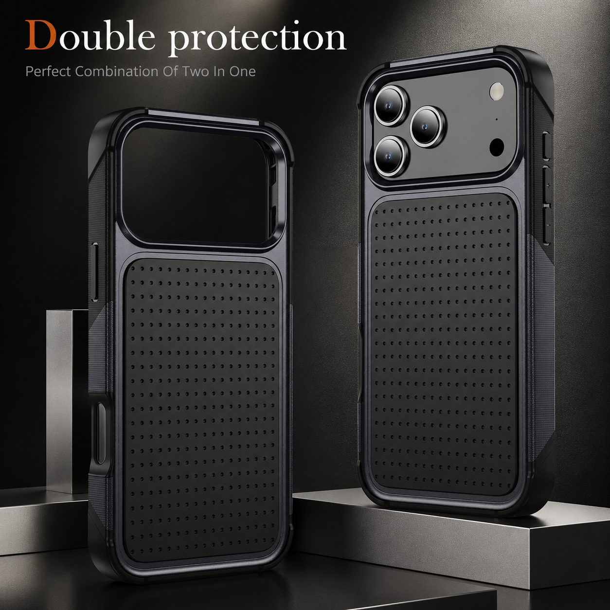 Premium iPhone Case Magnetic Protective Wallet Cover Shockproof Rugged Armor Camera Lens Protection Built In Stand Non Slip Full Coverage