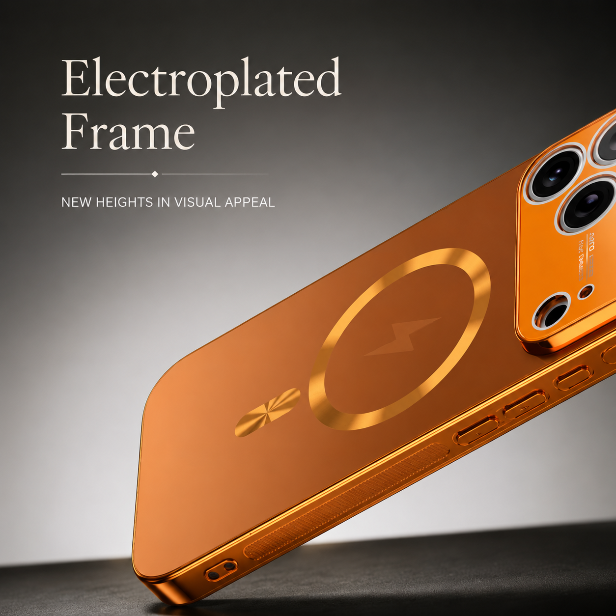 Premium iPhone Case Matte Magnetic MagSafe Compatible Protective Cover Electroplated Finish Shockproof Frame Camera Lens Protector Slim Design