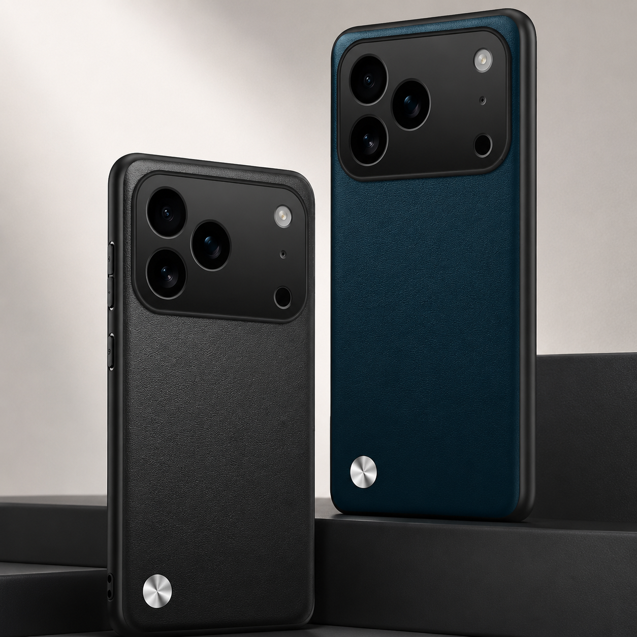Premium iPhone Case Matte Plain Skin Shockproof Protective Cover Soft TPU Metal Lens Protection Anti Fingerprint Anti Scratch Bumper Full Coverage