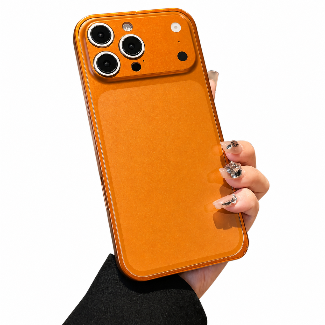 Premium iPhone Case Metal Alloy Frame Slim Protective Cover Matte Backplane Shockproof Anti Scratch Anti Fingerprint Lightweight Full Coverage