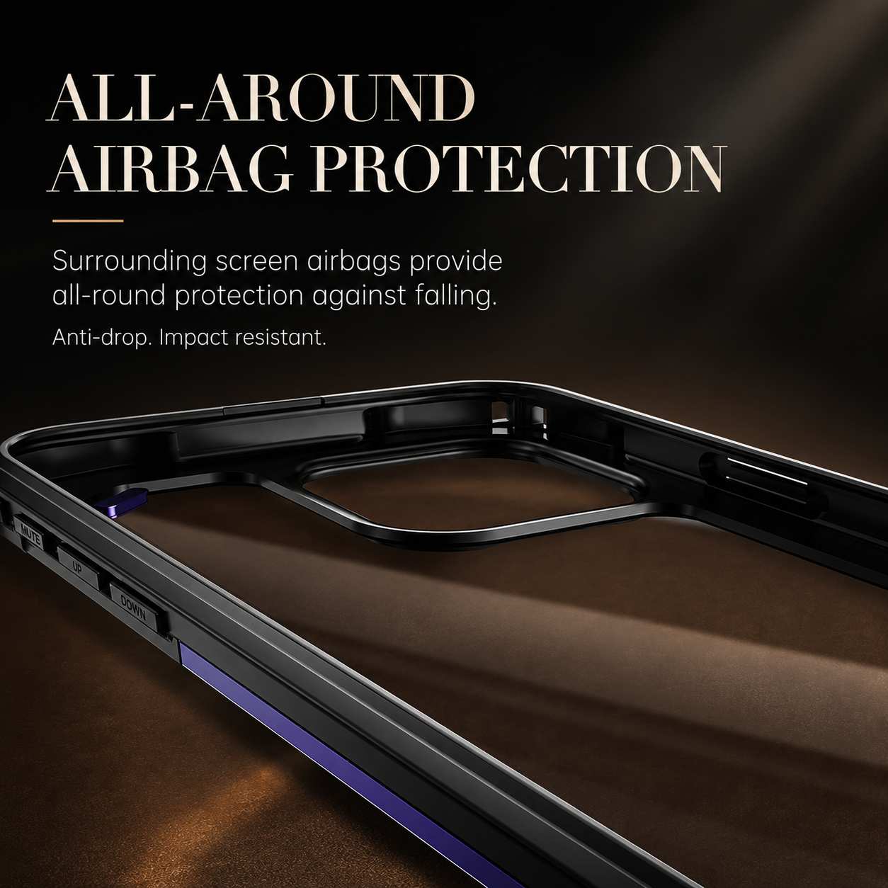 Premium iPhone Case Military Armor Shockproof Rugged Cover Dual Layer PC TPU Protective Case Anti Drop Full Body Protection Slim Design