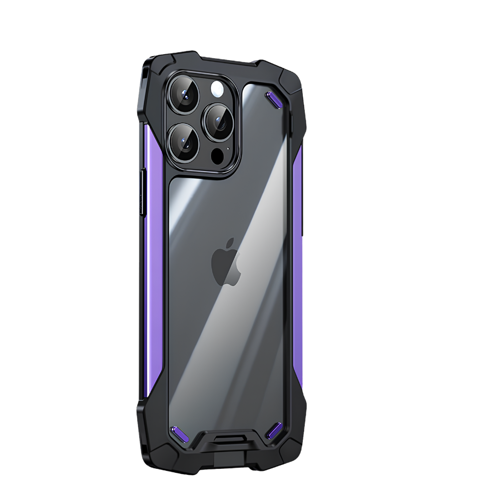 Premium iPhone Case Military Armor Shockproof Rugged Cover Dual Layer PC TPU Protective Case Anti Drop Full Body Protection Slim Design