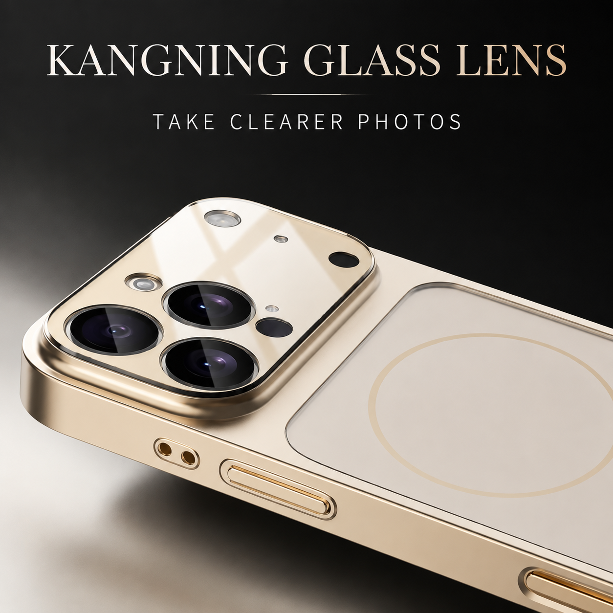 Premium iPhone Case Nano Matte Glass MagSafe Compatible Magnetic Protective Cover Shockproof Armor Frame Camera Lens Protector Slim Design